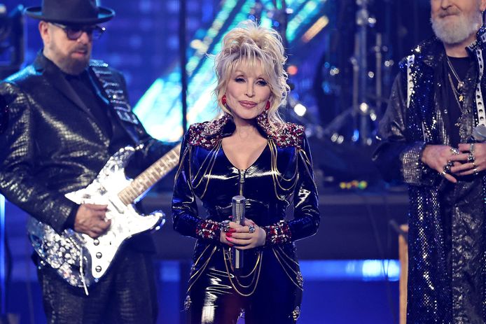 Dolly Parton tijdens de 37e jaarlijkse Rock & Roll Hall of Fame op 5 november 2022 in Los Angeles.