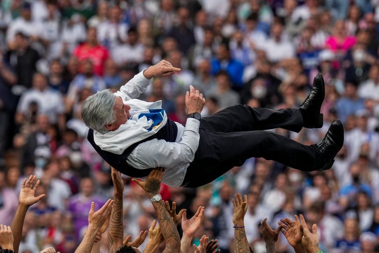 Carlo Ancelotti del Real Madrid è il tipo di allenatore da vivere e far vivere