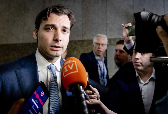 Thierry Baudet in de Tweede Kamer.