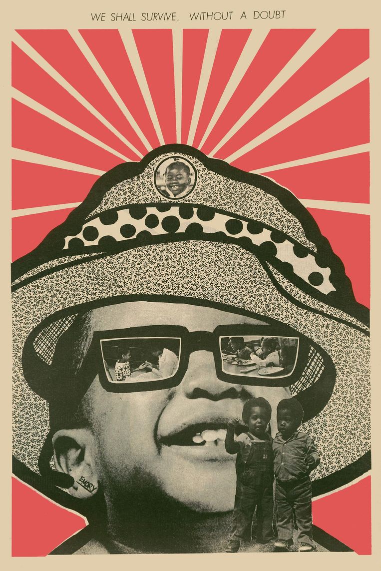 We Shall Survive without a doubt (1971) van Emory Douglas. Beeld Foto: Emory Douglas / Art Resource, NY