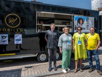Horecatrailer staat hele week op Grote Markt