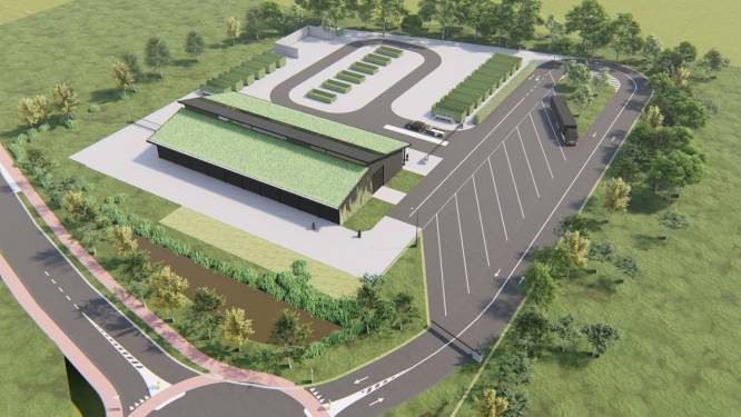 Nieuw gebouw recyclagepark krijgt groendak en zonnepanelen: “Voor de werking zal amper energie of water van buitenaf nodig zijn”