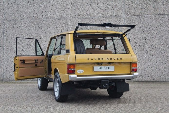 partij aanplakbiljet steen Waarom deze 50 jaar oude Nederlandse Range Rover 275.000 euro moet kosten |  Auto | AD.nl