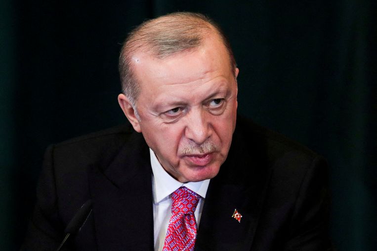 Turks president Recep Tayyip Erdogan. Beeld REUTERS