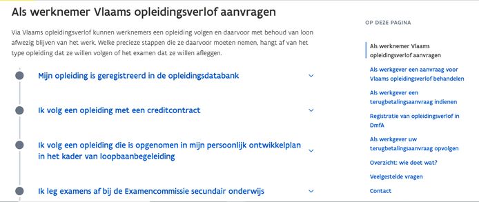 En nu? Opleidingsverlof of niet?