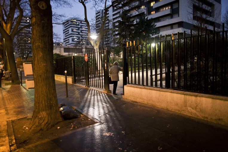 Nabij het Parijse park Buttes-Chaumont. De aanslagplegers vormden hier ooit met gelijkgezinde jongens de Buttes-Chaumontgroep. Beeld Bart Koetsier