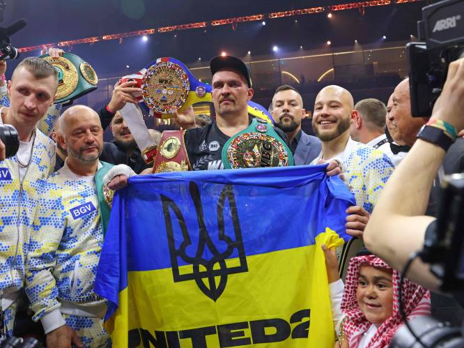 “Ik zag mensen zonder ledematen, zombies, de dood”: Oekraïner Oleksandr Usyk, van het front naar de onbetwiste bokskampioen