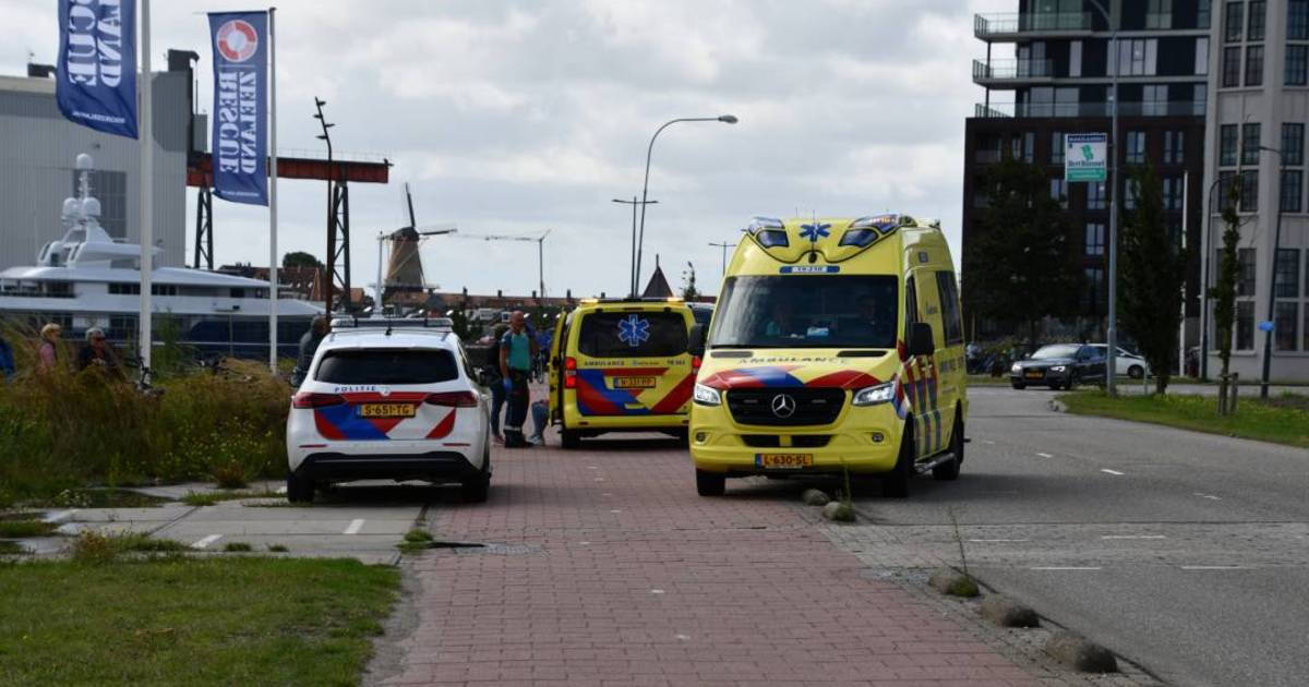 Gewonde bij ongeval De Willem Ruysstraat Vlissingen.