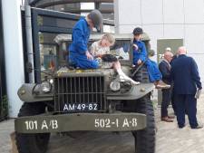 Ene na andere militaire colonne trekt door Meierijstad