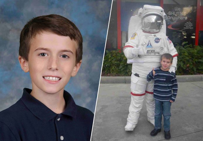 De 11-jarige Matthew Gallagher was erg gepassioneerd door de ruimte. In mei overleed hij onverwachts bij een tragisch ongeval.