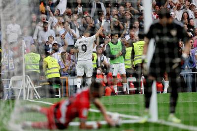 LIVE REAL MADRID-VALLECANO. Benzema zet Real op voorsprong met 18de van het seizoen
