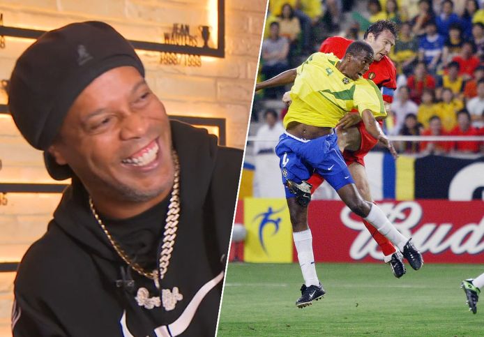 Ronaldinho over de bewuste fase.