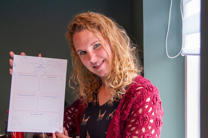 Aafke Tadema heeft een ‘verwerkingskaart miskraam’ ontwikkeld