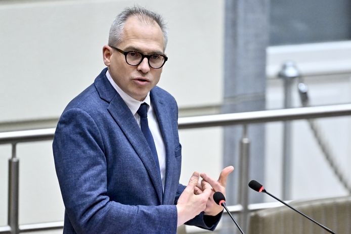 Vlaams minister van Wonen Matthias Diependaele (N-VA).