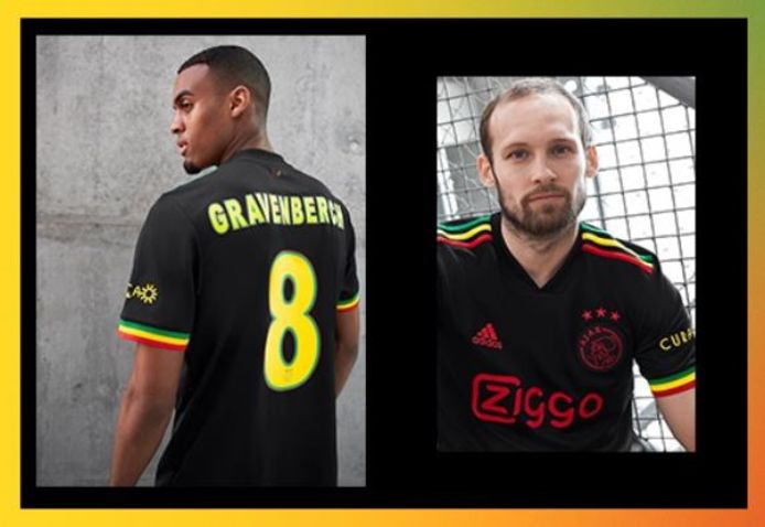 Lancering van Bob Marley-shirt Ajax leidt tot problemen | Nederlands voetbal | AD.nl