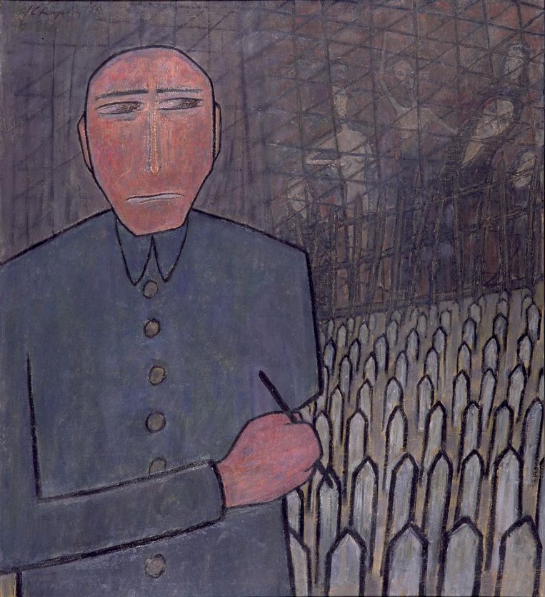 Ook in kunst van de naoorlogse generatie dreunt de oorlog