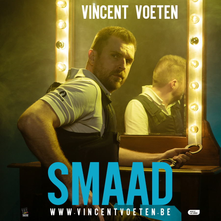Vorig jaar nog agent, nu heeft Vincent Voeten (36) eigen comedyshow en zit  hij in 'De Slimste Mens': “Grof zijn op het podium is het liefste wat ik  doe” | Foto | hln.be