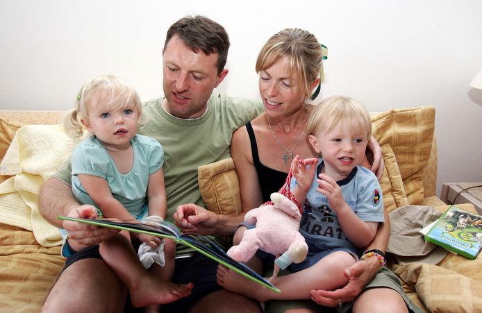 Gerry and Kate McCann with Amelie and Sean.
