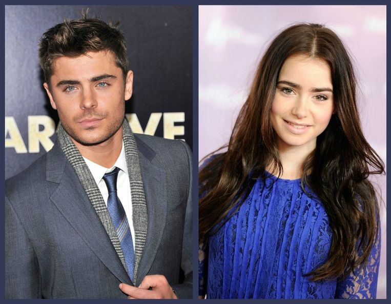 Zac Efron En Lily Collins Een Koppel Celebrities Showbizz Hln