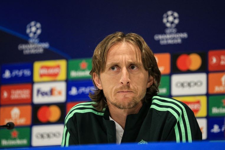 Luka Modric. Beeld AFP
