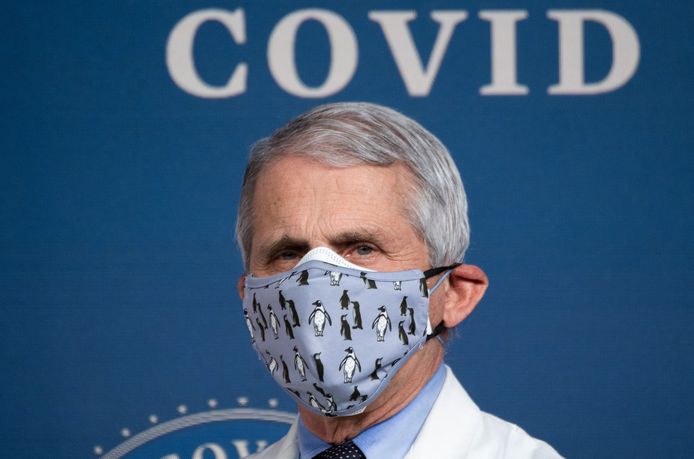 Le Dr Anthony Fauci, conseiller anti-Covid de la Maison Blanche.