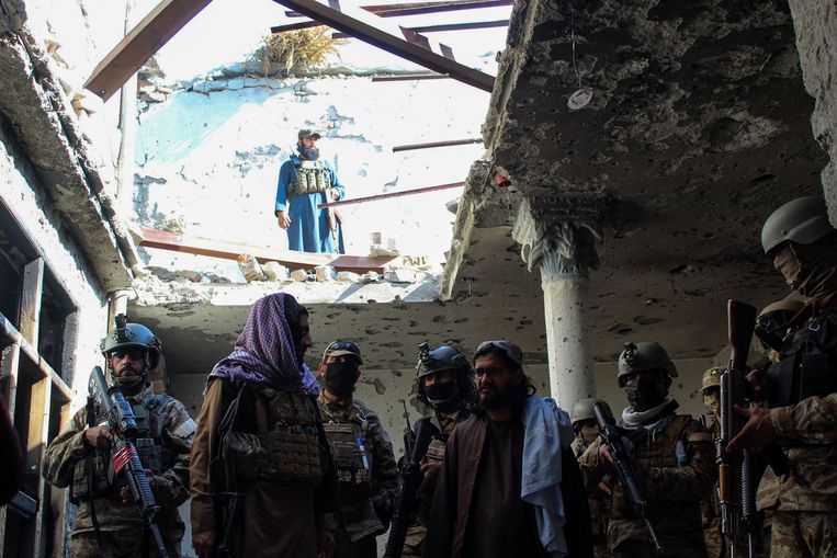 HRW heeft haar rapport voorgelegd aan de Taliban, maar de leiders ontkennen dat er een gerichte campagne gaande is.  Beeld EPA