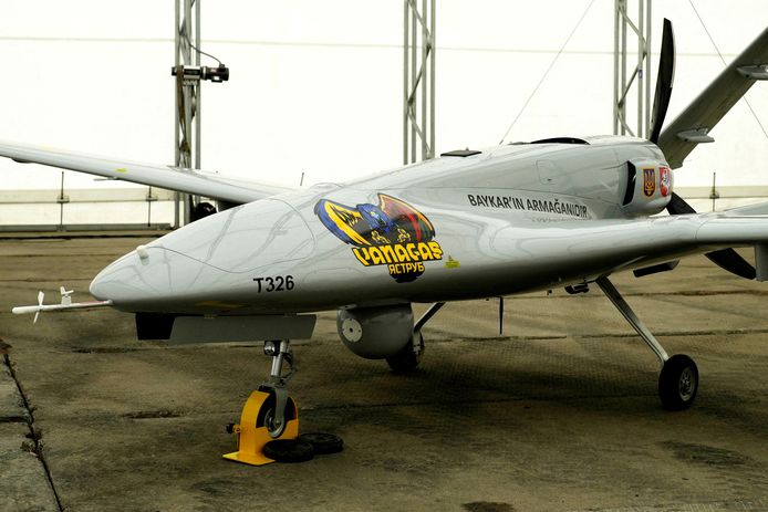 Litouwers kochten in mei samen een ultramoderne TB2-drone van de Turkse fabrikant Bayraktar.