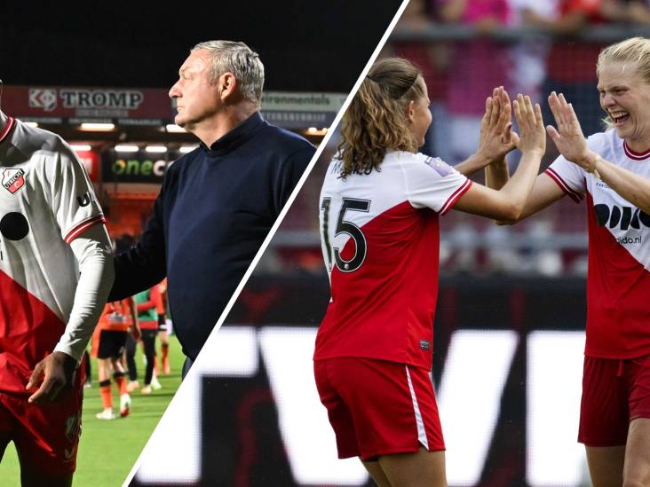 Heren staan onderaan, dames helemaal bovenaan: dit kunnen ze bij FC Utrecht leren van het vrouwenteam