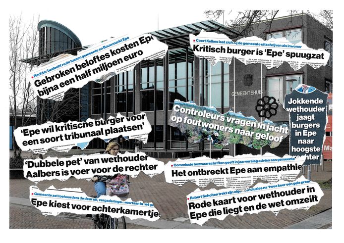 Epe stond er de afgelopen maanden slecht op. Dat heeft zijn weerslag op hoe burgers tegen de gemeente aankijken.