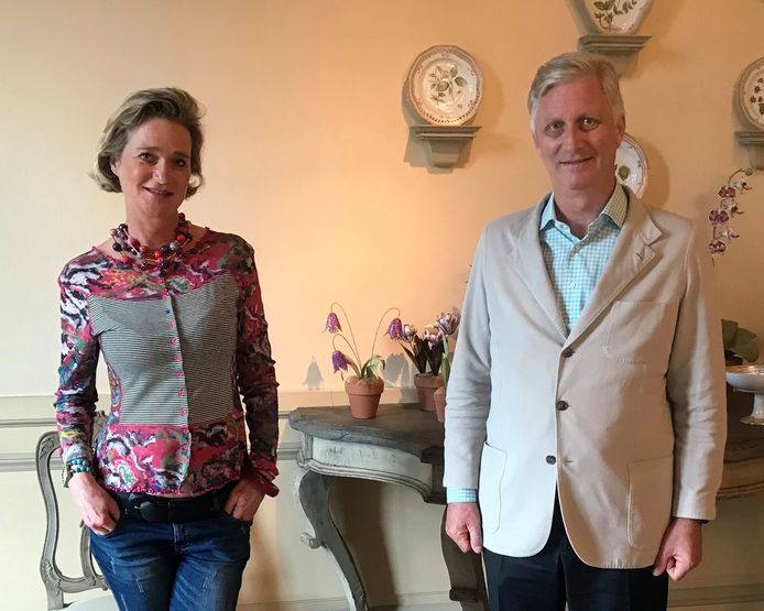 Koning Filip En Prinses Delphine Ontmoeten Elkaar Voor Het Eerst Tijdens Drie Uur Durende Lunch Een Bijzonder Gesprek Delphine Van Saksen Coburg Hln Be