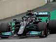 Lewis Hamilton en pole pour la course sprint de samedi, devant Max Verstappen