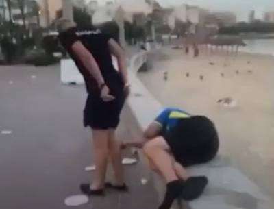 Dutch tourist shits on a sleeping man in Mallorca: �Video goes all over the island, disgusting�