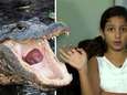 Alligator valt meisje (10) aan. Maar zij rekent briljant met hem af dankzij deze truc