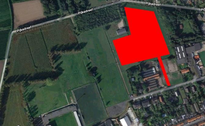 De ruimte voor een nieuw baseballveld en BMX-terrein aan de sportzone Puyenbeke, met de toegang via een nieuwe, zachte verbinding tussen de Modernadreef en Pijkedreef.