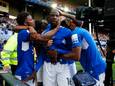 Ontlading bij Abdoulaye Doucoure nadat hij Everton op een bevrijdende 1-0 heeft gezet tegen Bournemouth.