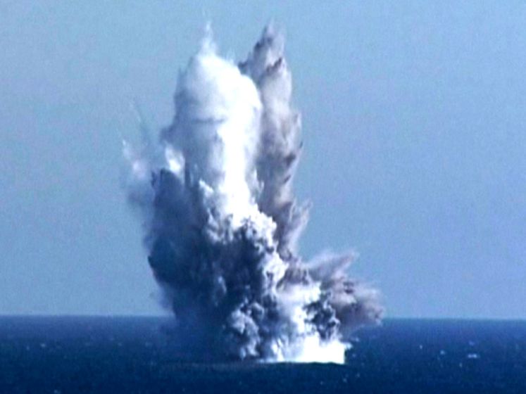 La Corée du Nord teste un drone sous-marin à capacité nucléaire