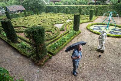 Bijzondere buxustuin op Raamsdonks landgoed weer te bewonderen