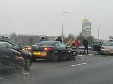 Ongeluk met vier auto’s op A50 bij Heteren: geen vertraging meer
