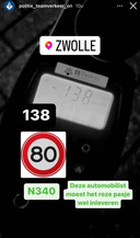 Verkeerspolitie Oost Nederland op Instagram.