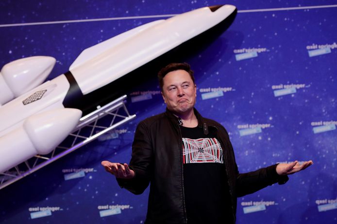 Elon Musk, topman van onder meer autobedrijf Tesla en ruimtevaartbedrijf SpaceX.