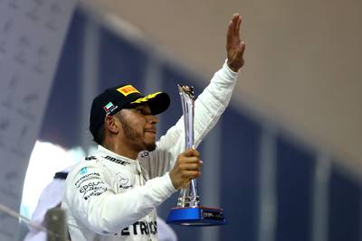 Hamilton in uniek rijtje na 20ste puntenfinish van het seizoen