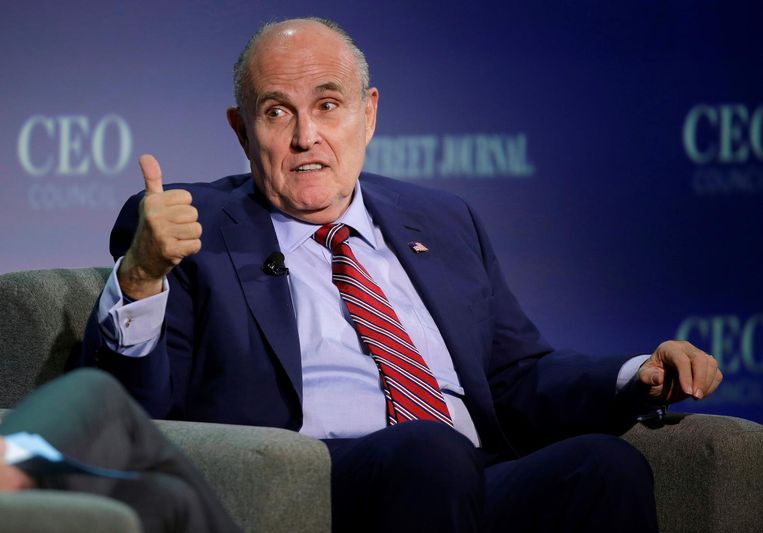Rudy Giuliani. Beeld reuters