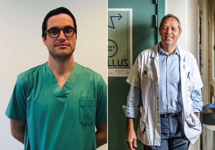 Urologen Charles van Praet en Piet Hoebeke
