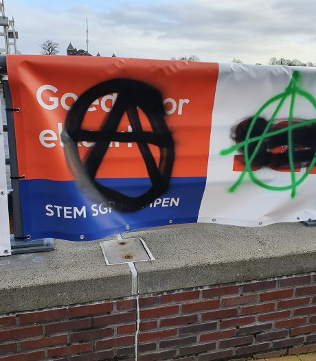 Nog geen tips over bekladders van verkiezingsposters in Kampen 