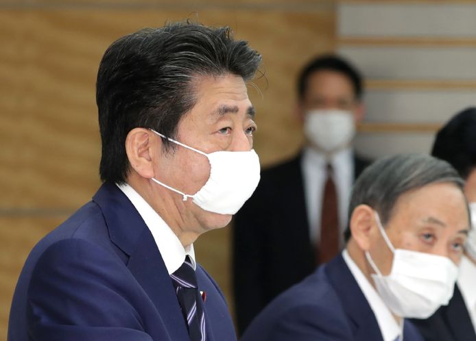 Eerste minister van Japan Shinzo Abe.