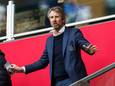 Edwin van der Sar tijdens de verloren Klassieker.