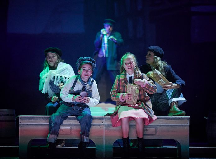 Beeld uit de musical ‘Kruimeltje’.