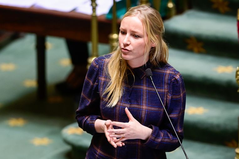Melissa Depraetere (sp.a) ‘Met dit voorstel gaan we de strijd aan tegen terrorisme, in welke vorm dan ook.’ Beeld BELGA