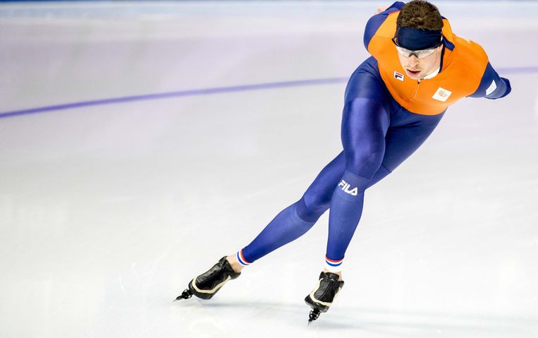 kun je volgens schaatsinstructeur Gerbrand Bakker het beste naar schaatsen kijken