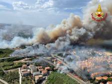 Bosbrand Italië: evacuatie 400 inwoners en toeristen